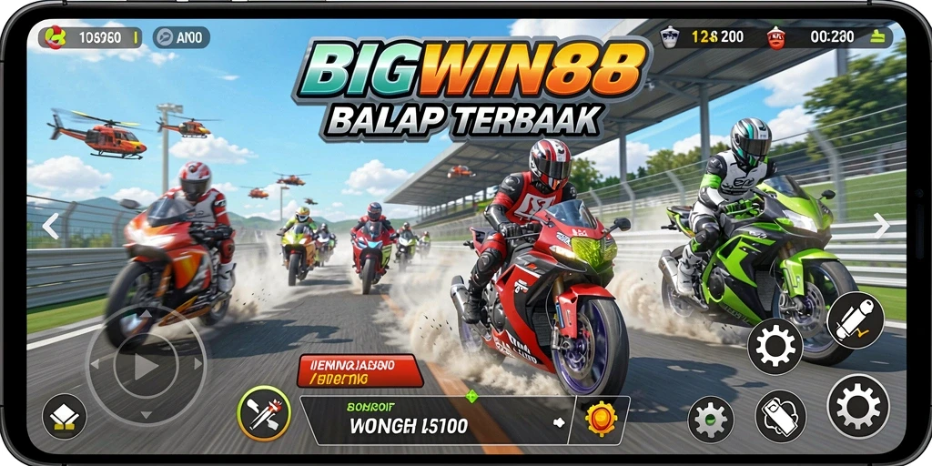 Tampilan gameplay mendebarkan dalam BIGWIN88.