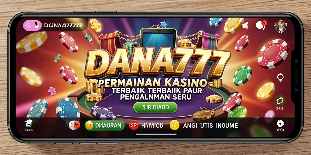 Tampilan menarik dari gameplay DANA777 yang penuh aksi kasino.