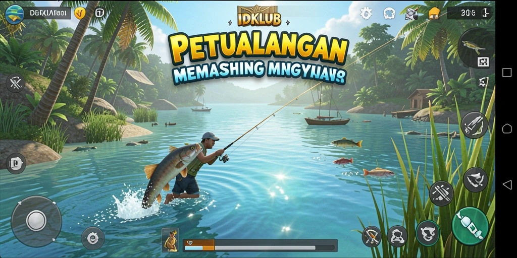 Tangkapan ikan yang besar saat bermain IDKLUB di lokasi menakjubkan.