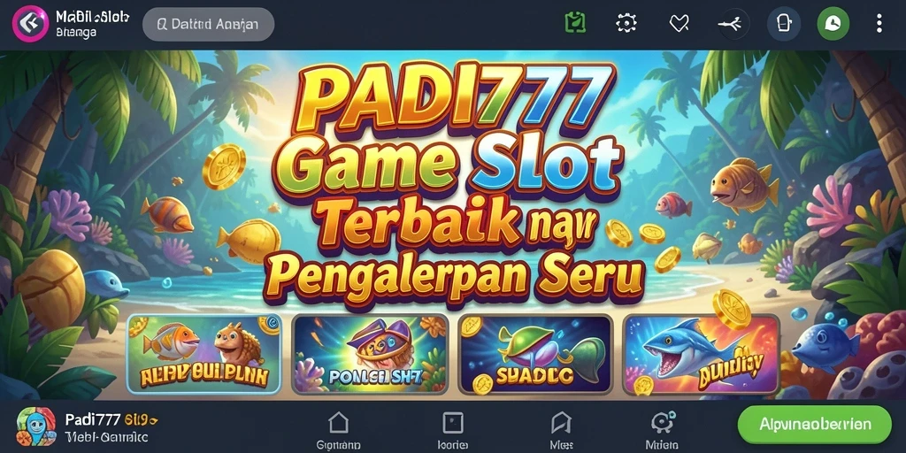 Tampilan gameplay PADI777 yang menarik dengan berbagai simbol Slot.