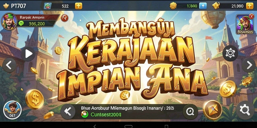 Screenshot PT707 menampilkan pengalaman gameplay yang mendebarkan dalam simulasi bisnis.